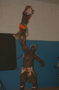 Traditional Dancers.. see how he lifts the boy? WOW