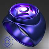 Indigo Lantern Ring