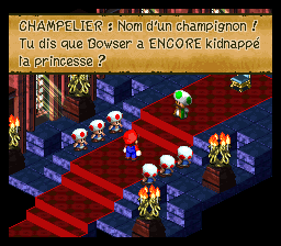 Sortie du patch FR secret de Super Mario RPG sur SNES ! Dialog16