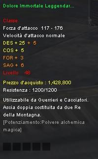 Dolore Immortale (lvl 48)