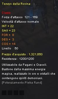 Tensyo della Rovina (lvl 50)