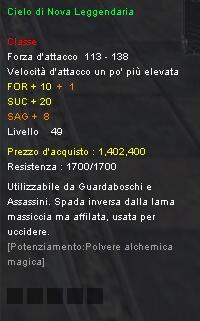 Cielo di Nova (lvl 49)