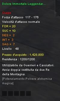 Dolore Immortale (lvl 48)