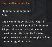 Lapis dell' Infermità (lvl 7)