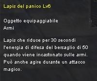 Lapis del Panico (lvl 6)