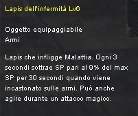 Lapis dell' Infermità (lvl 6)