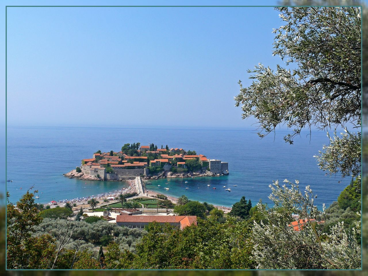 Monténégro, île Sveti Stefan