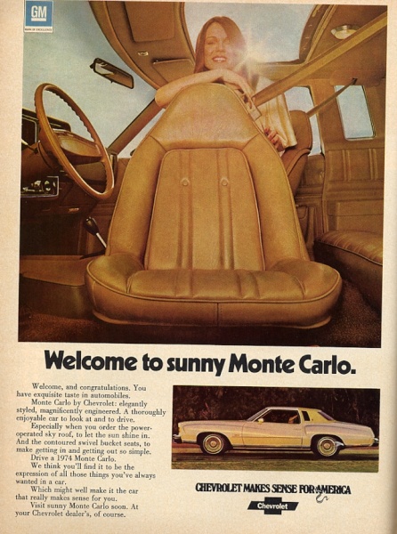 1974 Monte Carlo ad