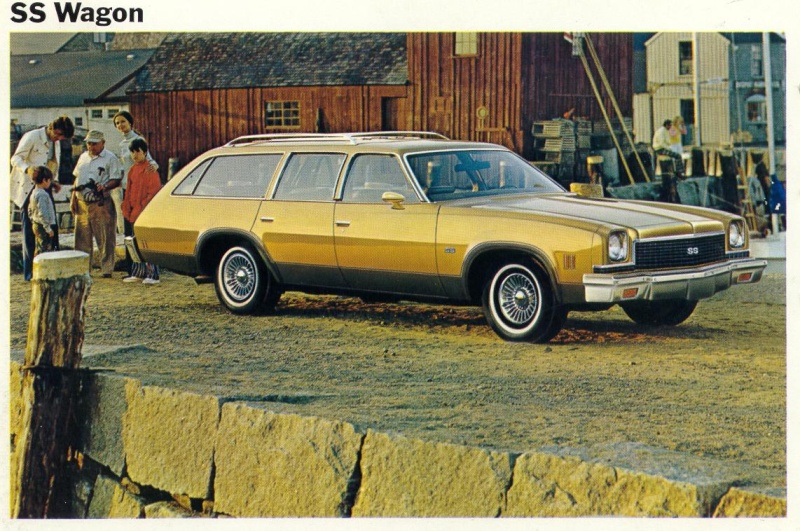 1973 Chevelle SS Station Wagon Sales Brochure