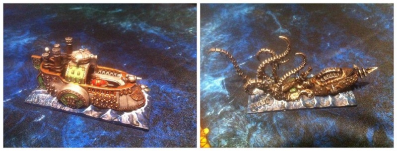 Le Tonnerre de Grimnir VS le Kraken Noir