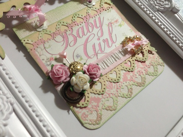 Baby girl card