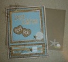 Beach Theme Wedding Card