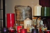 Some of the candles around the house