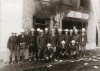 Après incendie d'un café Ch. de Renaix ...