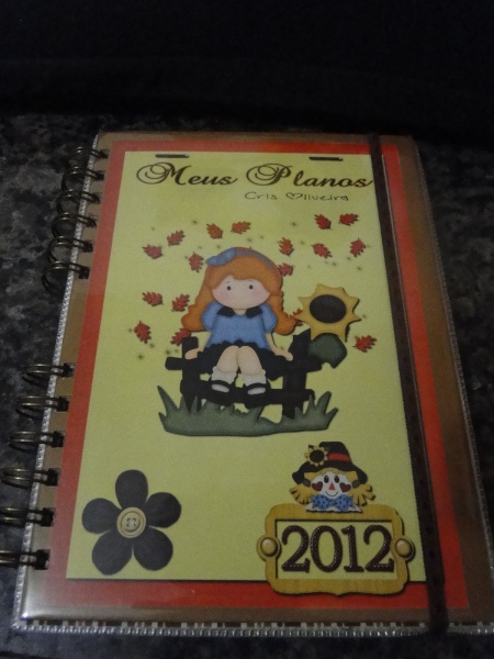 Caderno organizador para Cris