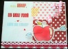 Cartão dia dos Namorados feito com o kit amor!