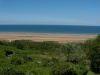 Plage d'omaha beach vue du cimetière