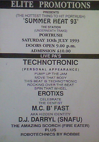 energy zone - summer heat 93 (line up)