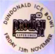 theprodigy sticker dundonald 13nov92-2