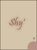 Shy'