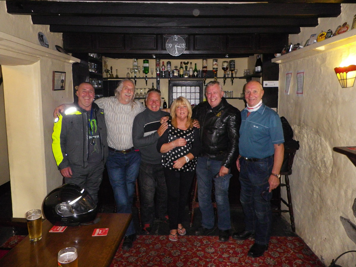 The Crown with Shirley and the club