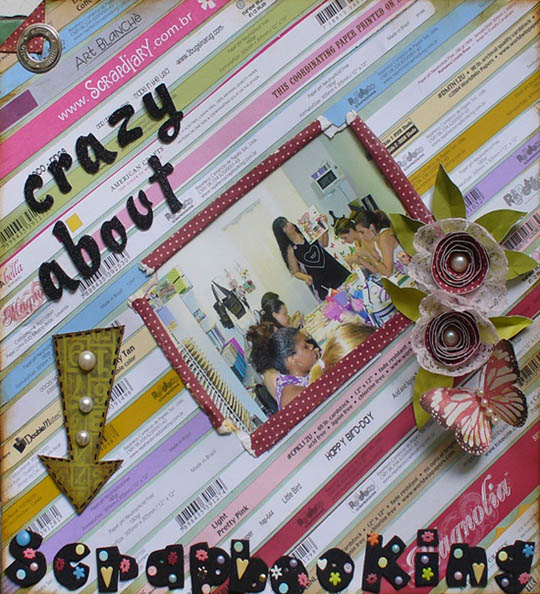 Crazy about scrapbooking