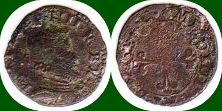 1622 - 1665 - FHILIPP IV - Sesino o Trillina de 1º Tipo