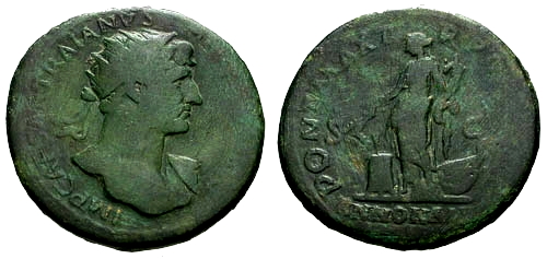 Hadriano - Dupondio - RIC 570