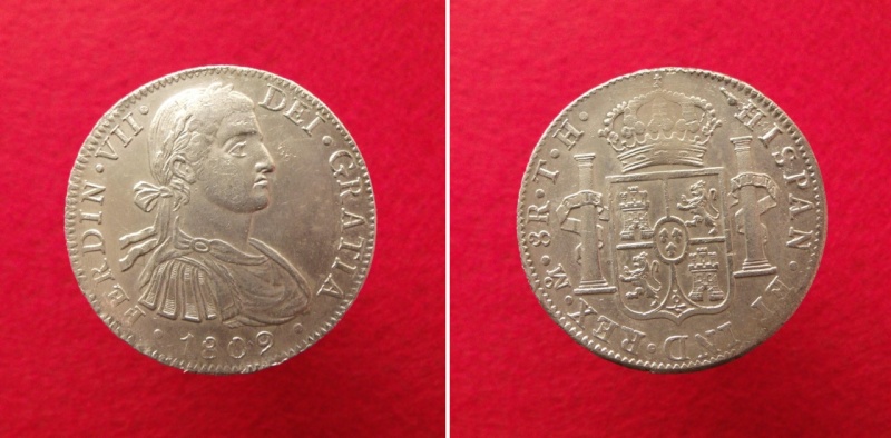 Hispania. Fernando VII, 8 Reales México 1809