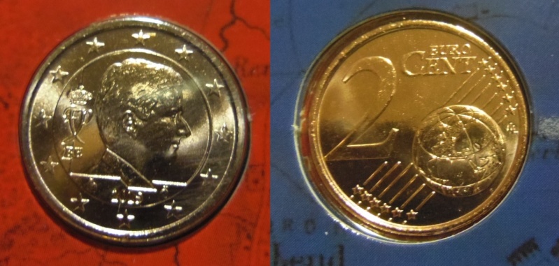 2 Céntimos. Felipe I. Bélgica. Bruselas. 2015. FDC.