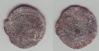 AE Antoninianus Ø: 20 mm  p: 2.3 gr.
ANVERSO: " C P E TETRICVS CAES " - Su busto laureado, drapeado y acorazado ; derecha.
REVERSO: " PIETAS AVGG " - rociadores, simpulum, jarro, cuchillo y lituus (instrumentos de sacrificio)
Acuñada: cuño bárbaro 
Ceca : ---