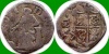 1603 - Felipe III - Una Parpaiola Anvers.- PROVIDENTIA (Rodeando figura) Revers.- MEDIO-LANI-D ( Escudo Milanes) ceca de Milan..