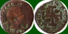 1625- FELIPE IV-  3 Caballos con Cruz y Llamas - Anvrs.- FHILIPP-IIII-REX. ( Busto a decha. letra detras del busto abajo fecha ) Revrs.- IN-HOC-SIGNO-VINCES. (Cruz potenciada rodeada de llamas)de la ceca de Napoles.