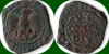 1630 - FELIPE IV - Un Grano. Anvers.- FHILIPP-IIII-D-G. ( Aguila coronada con las alas abierta  iniciales I.P. ) Revs. VT-COMMO-DIVS dentro de un circulo de perlas, por fuera REX-SICILIAE- 1630 .-  Messina -.