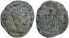 Claudio II
268 - 270 DC

Æ Antoniniano. Roma, 268/9 DC.
2,6 gr.; Ø = 22 mm.
Anv. IMP C CLAVDIVS AVG. Busto radiado, drapeado y acorazado a derecha.
Rev. IOVI VICTORI. Júpiter de pie a izquierda, desnudo, con rayo y cetro.
RIC 54