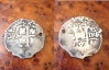 real macuquino de carlos ii 1693 ceca lima material plata.