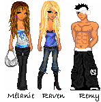 Mlanie, Raven et Rmy