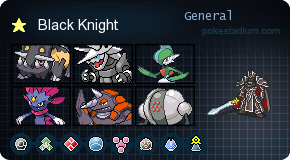 Black Knight's Trainer Card