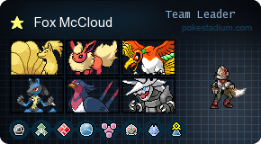 Fox McCloud's Trainer Card