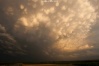 Mammatus sous une enclume au-dessus d'Angoulême (Charente) dans la nuit du 2 au 3 août 2013 -  Photo Nicolas Gaillard