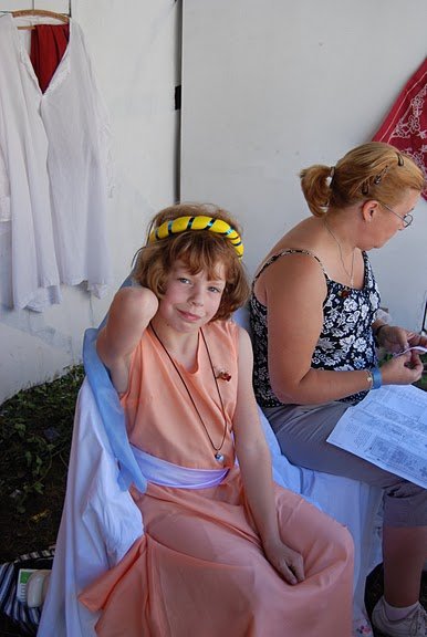 Damoiselle Gabrielle et Dame Joëlle