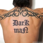 dark man