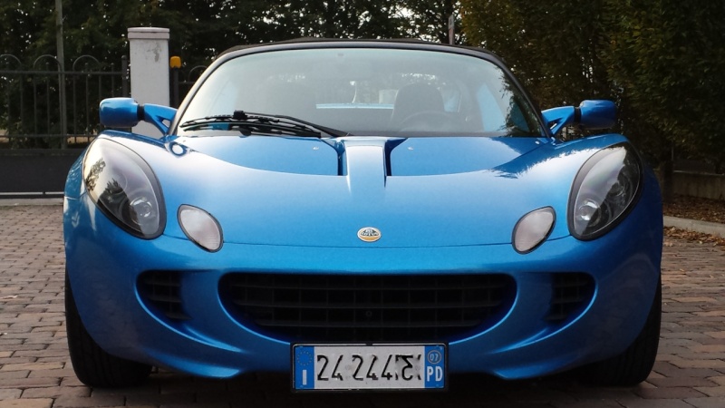 La mia Lotus Elise Laser blue - 003