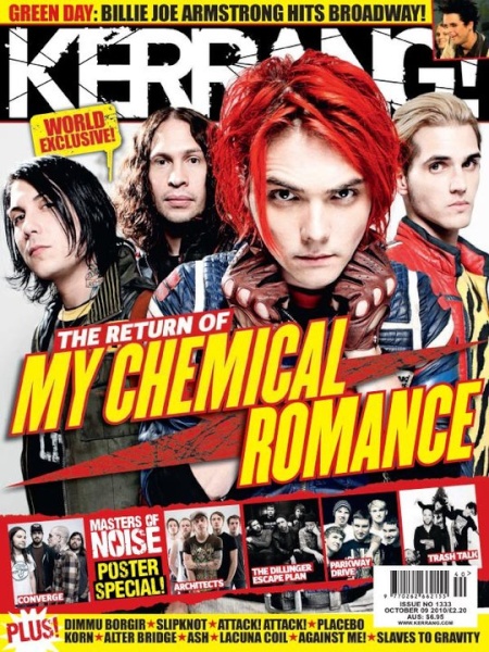 MyChem en KERRANG!