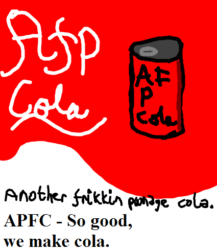 Another Frikkin Pwnage Cola Poster