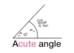 acute angle