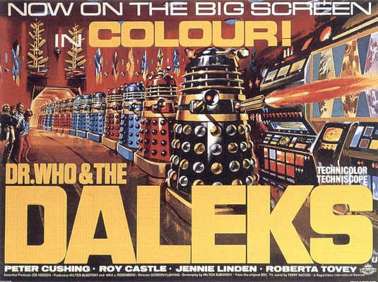 Doctor Who and The Daleks Original Poster
