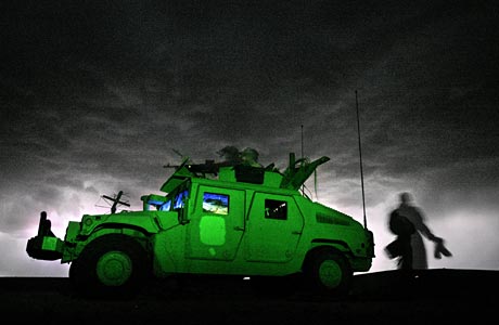 Green HUMVEE