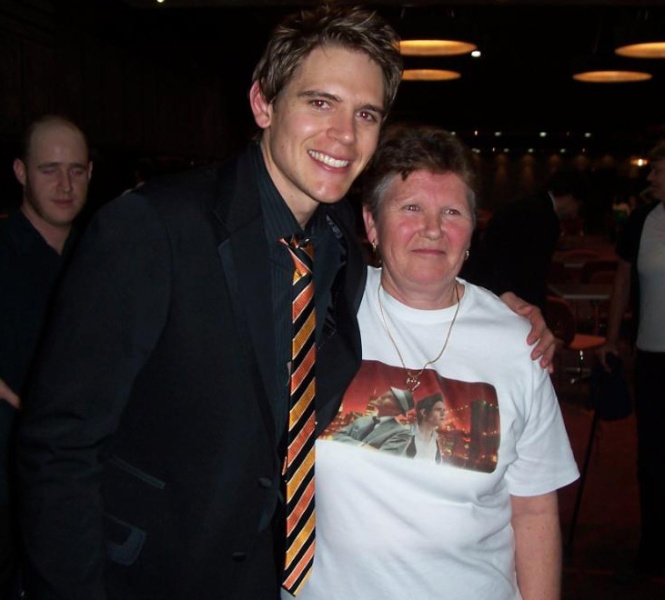 Amanda's mum and Carl at Fairfield