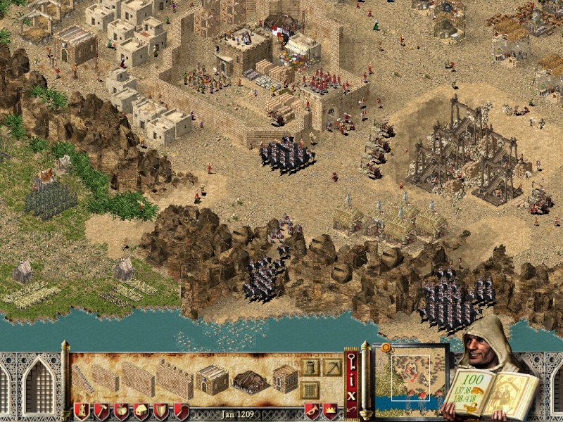 Cetate in Stronghold Crusader (ex. 4)